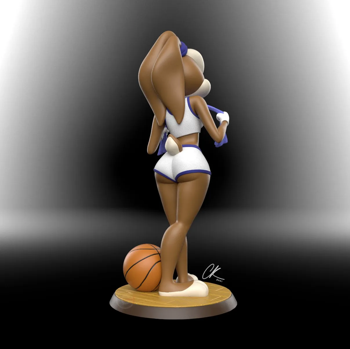 Mô hình Lola Bunny trong Space Jam
