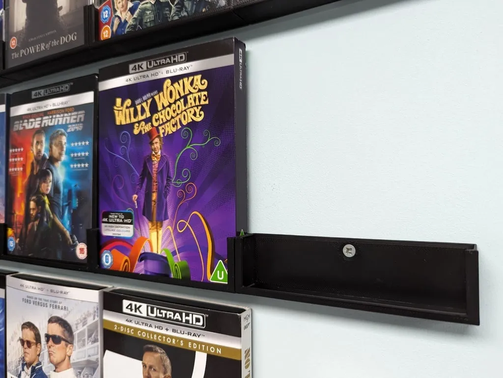 Giá treo tường cho hộp đĩa Blu-ray và DVD