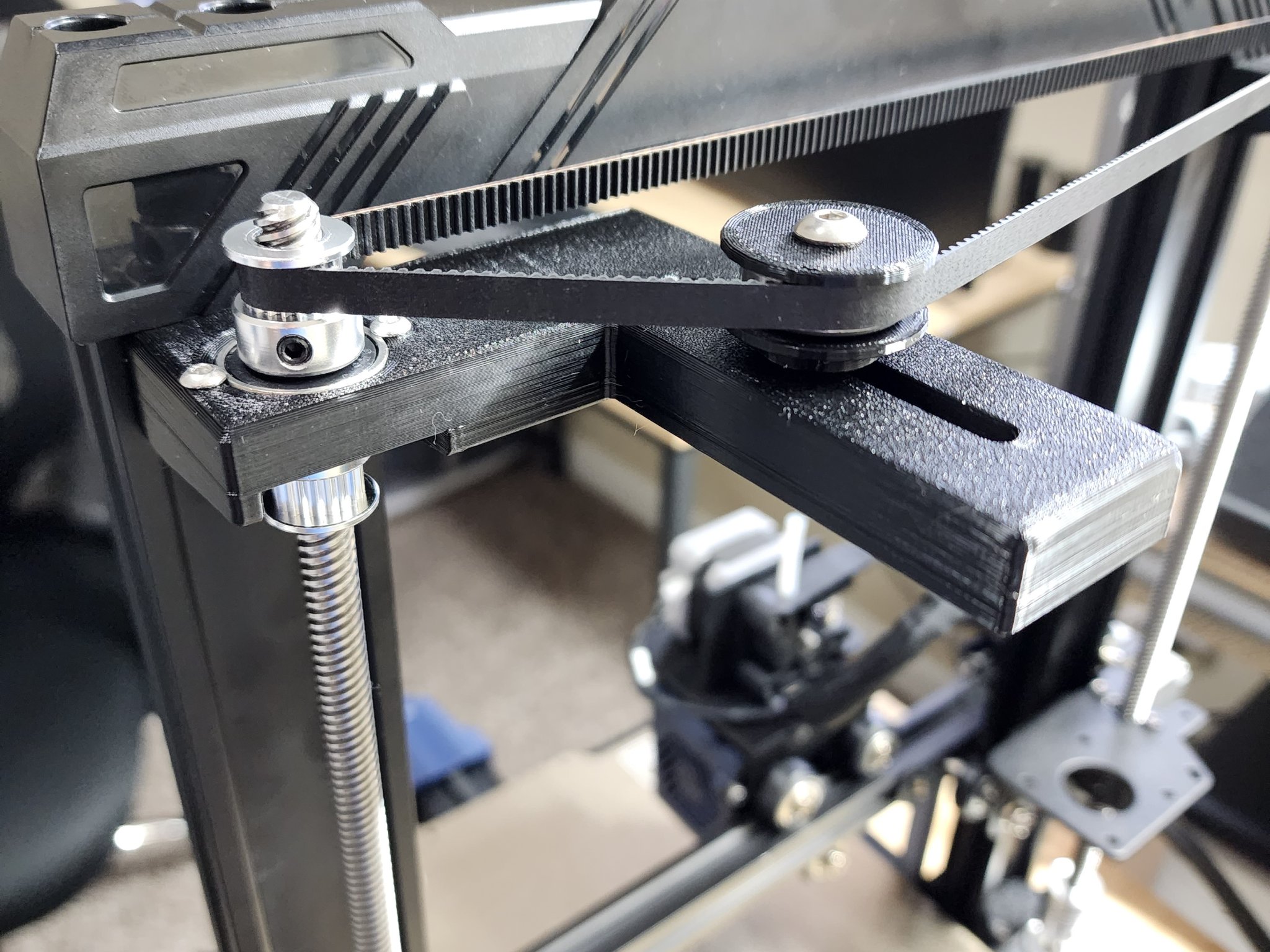 Mô hình cải tiến Dual Z cho Anycubic Kobra Go sử dụng dây curoa