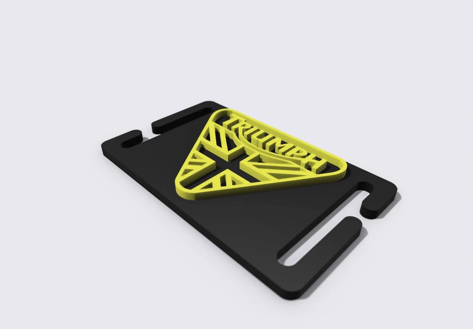 Thẻ molle với logo Triumph