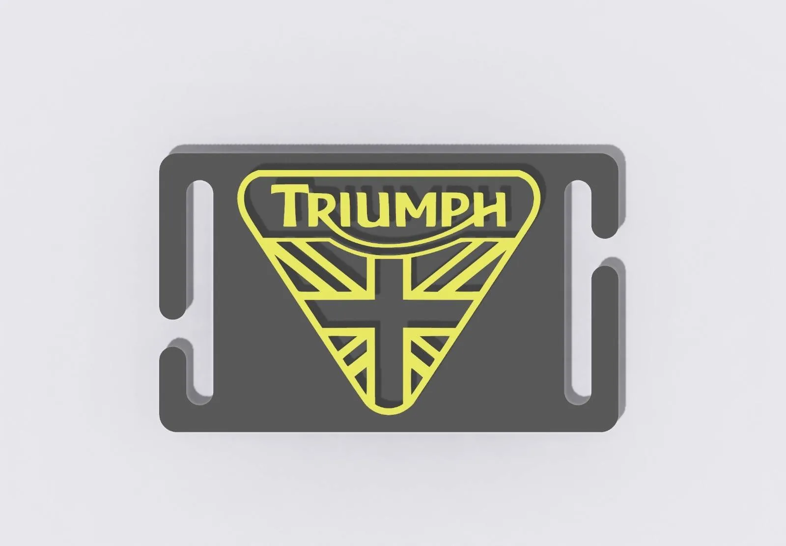 Thẻ molle với logo Triumph