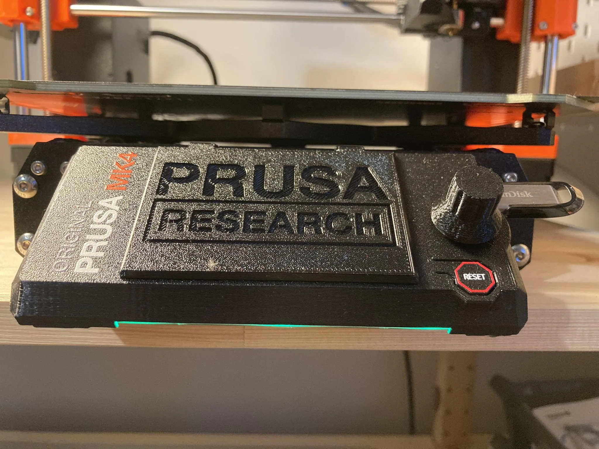 Nắp che chống bụi LCD cho máy in PRUSA MK4 phiên bản remix