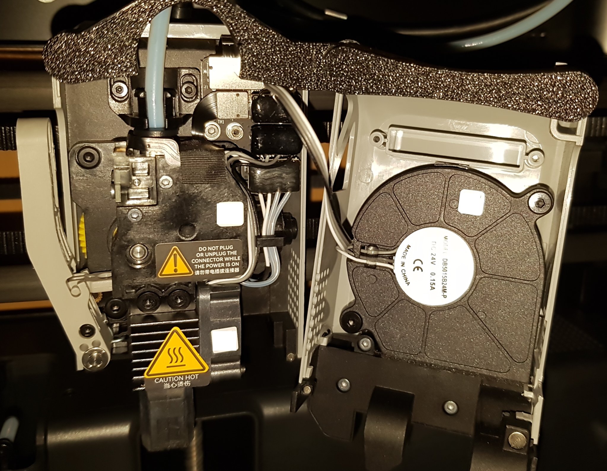 Kẹp bảo trì đầu in Bambu Lab P1P đã chỉnh sửa