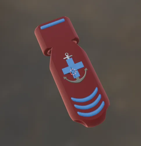 Còi khẩn cấp cải tiến với logo Wopr