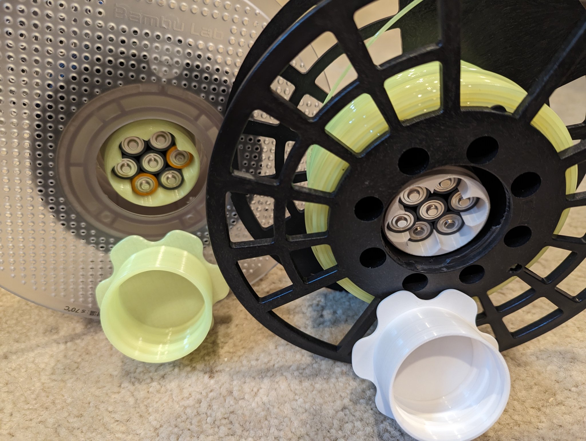 Thanh tạ pin Bambu cho cuộn filament