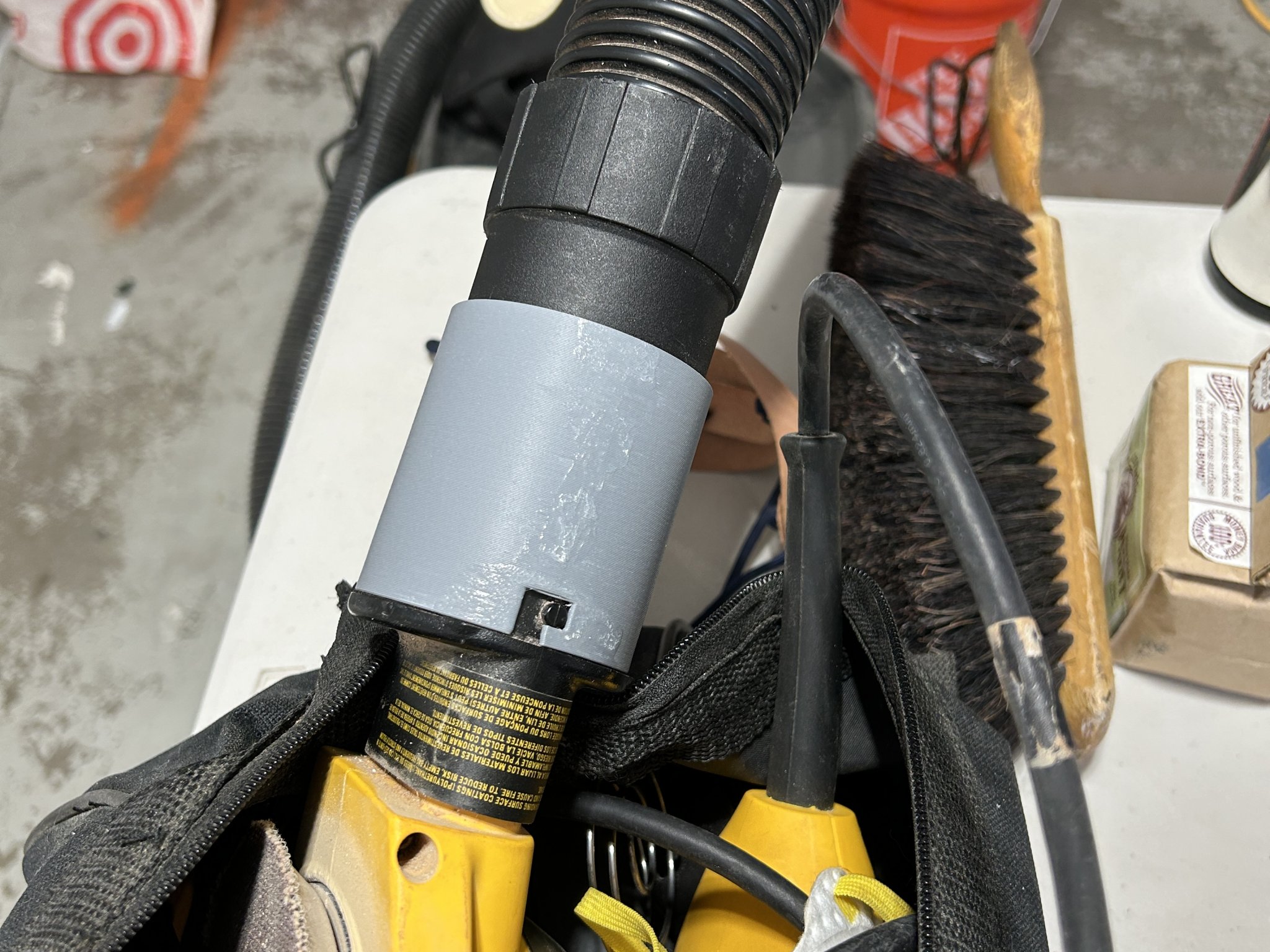 Bộ chuyển đổi máy chà nhám Dewalt sang máy hút bụi Rigid