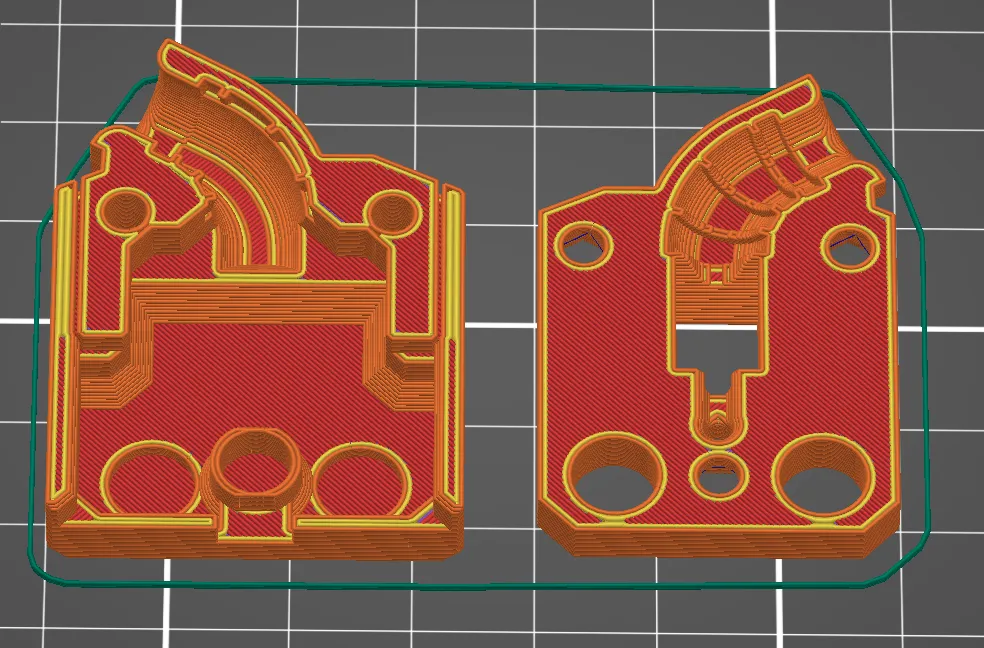 Cáp hỗ trợ dây nóng MK4 - Ngắn 60° - Phân tách