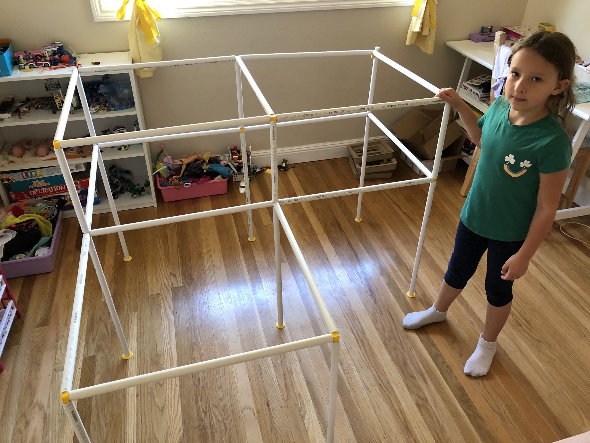 Bộ dụng cụ làm pháo đài PVC