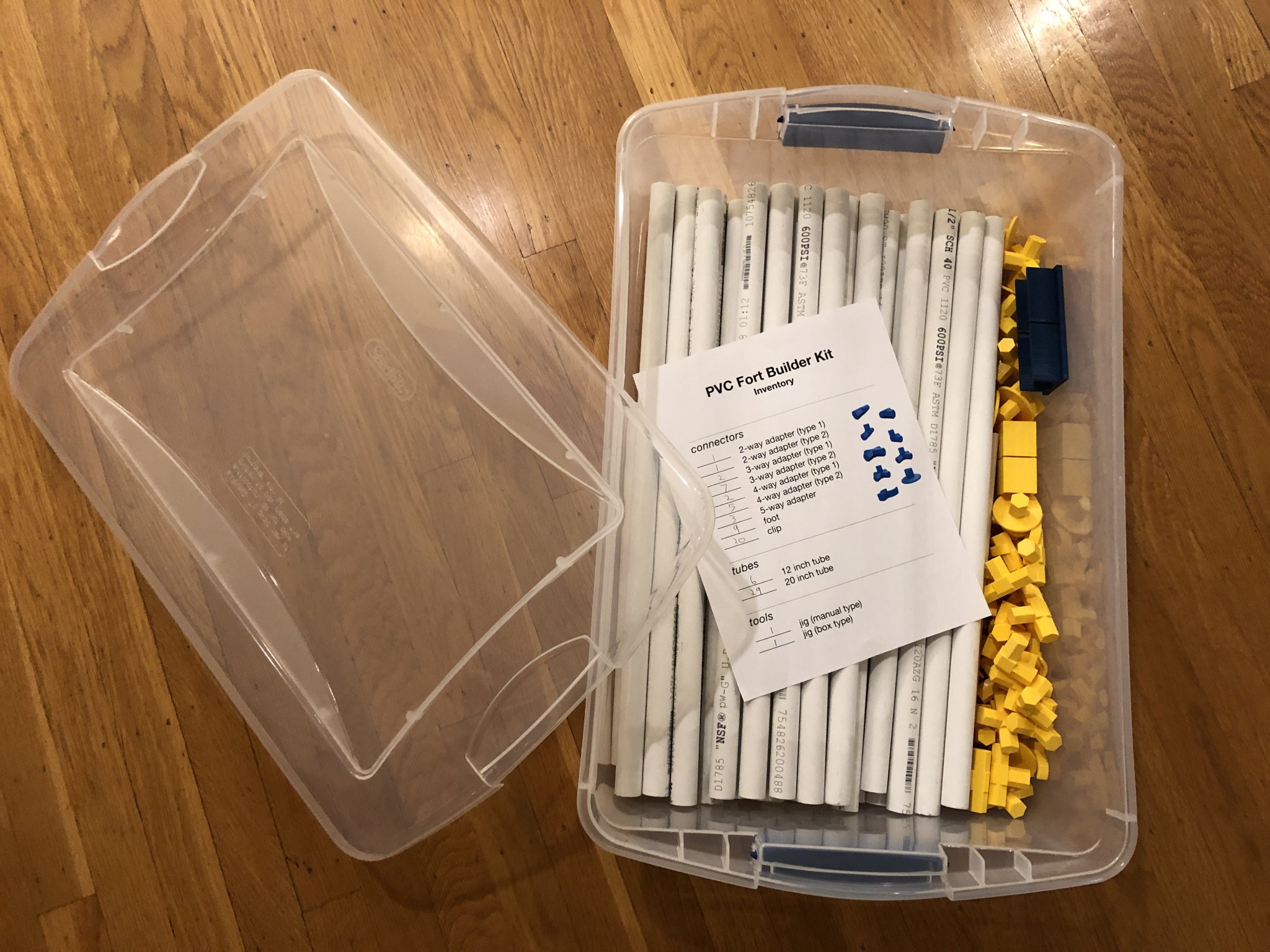 Bộ dụng cụ làm pháo đài PVC