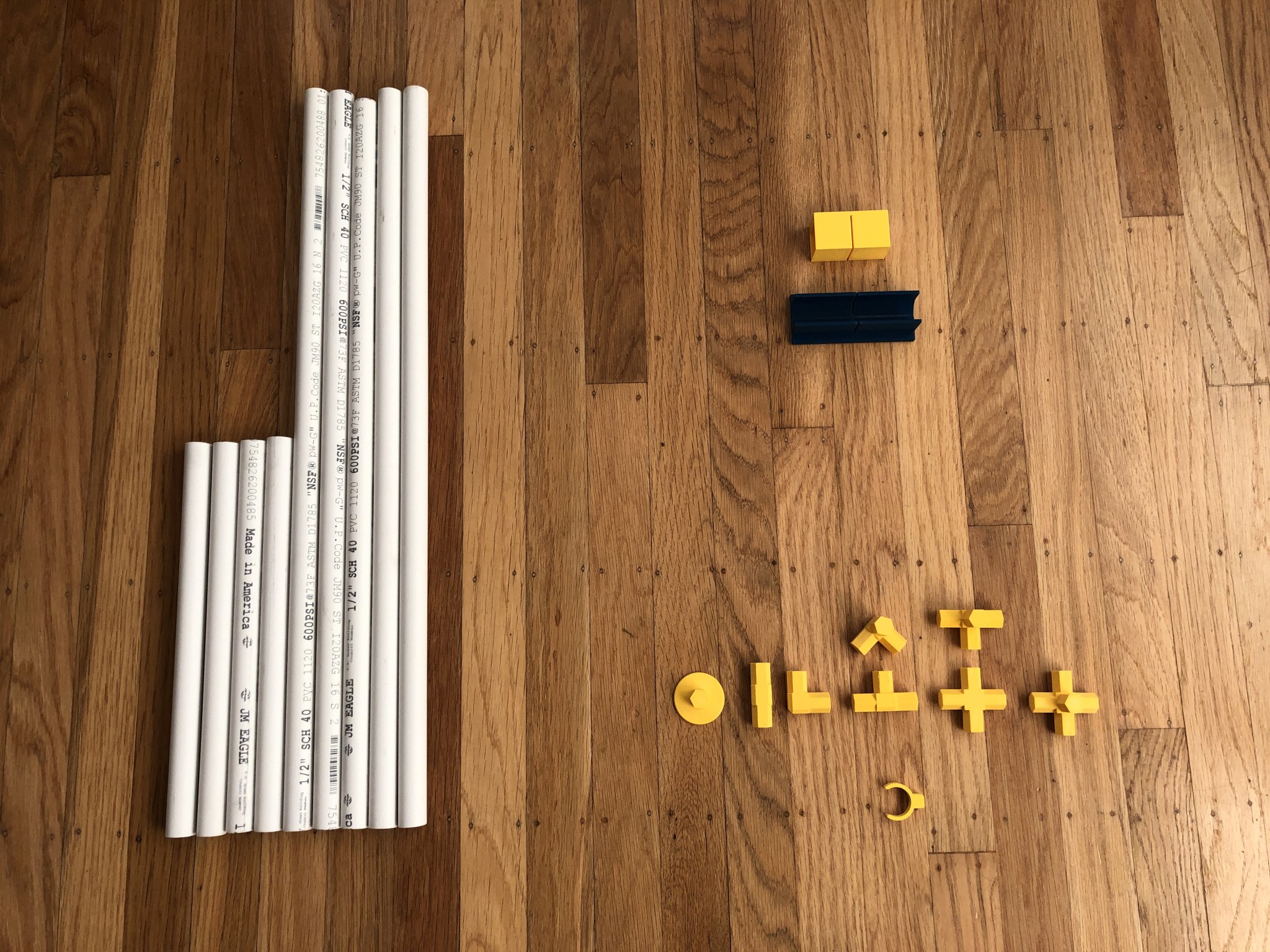 Bộ dụng cụ làm pháo đài PVC