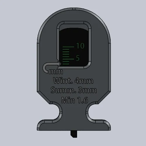 Jauge d'usure cho lốp xe ô tô