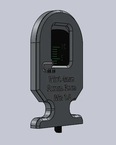 Jauge d'usure cho lốp xe ô tô