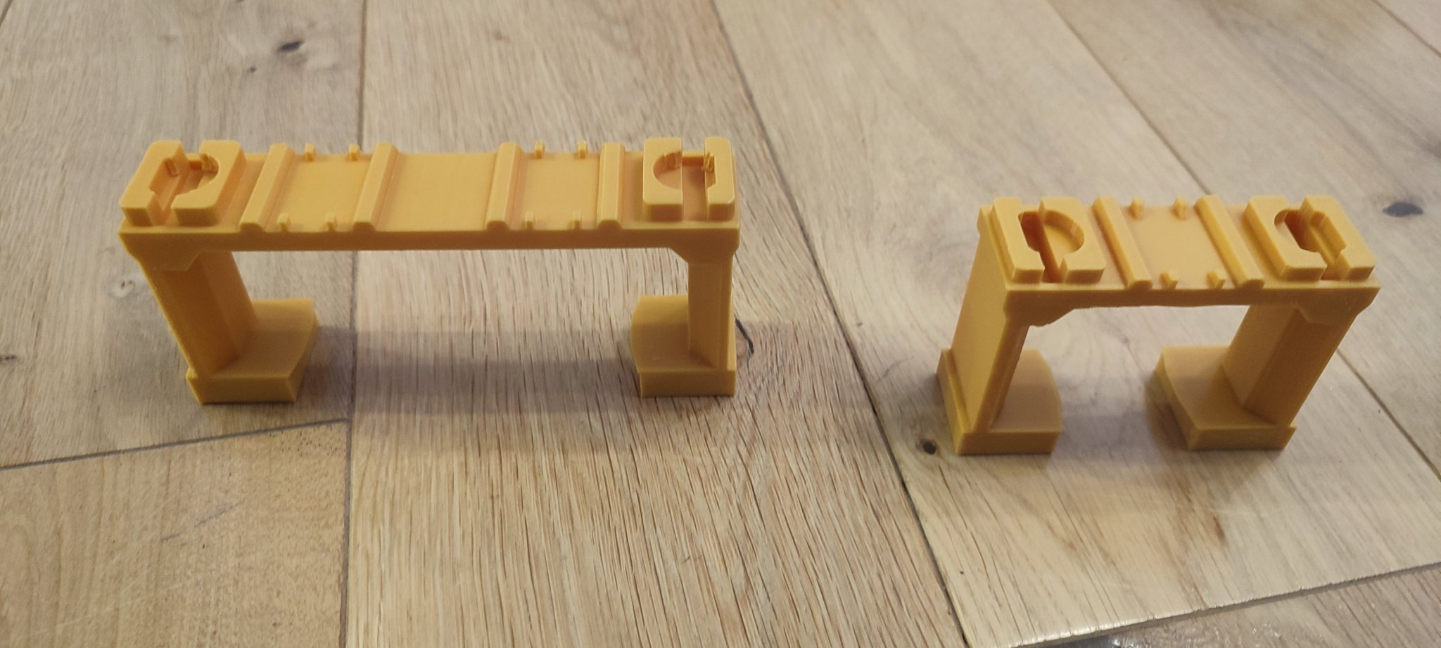 Cầu cảng Plarail cho đường ray đơn và đôi