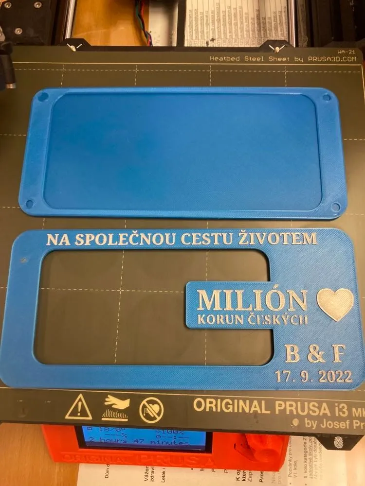 Món quà cưới triệu korun độc đáo cho ngày trọng đại