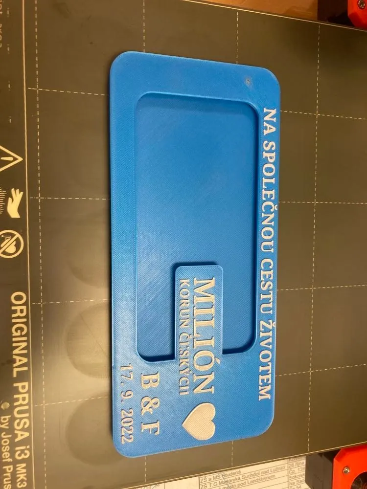 Món quà cưới triệu korun độc đáo cho ngày trọng đại