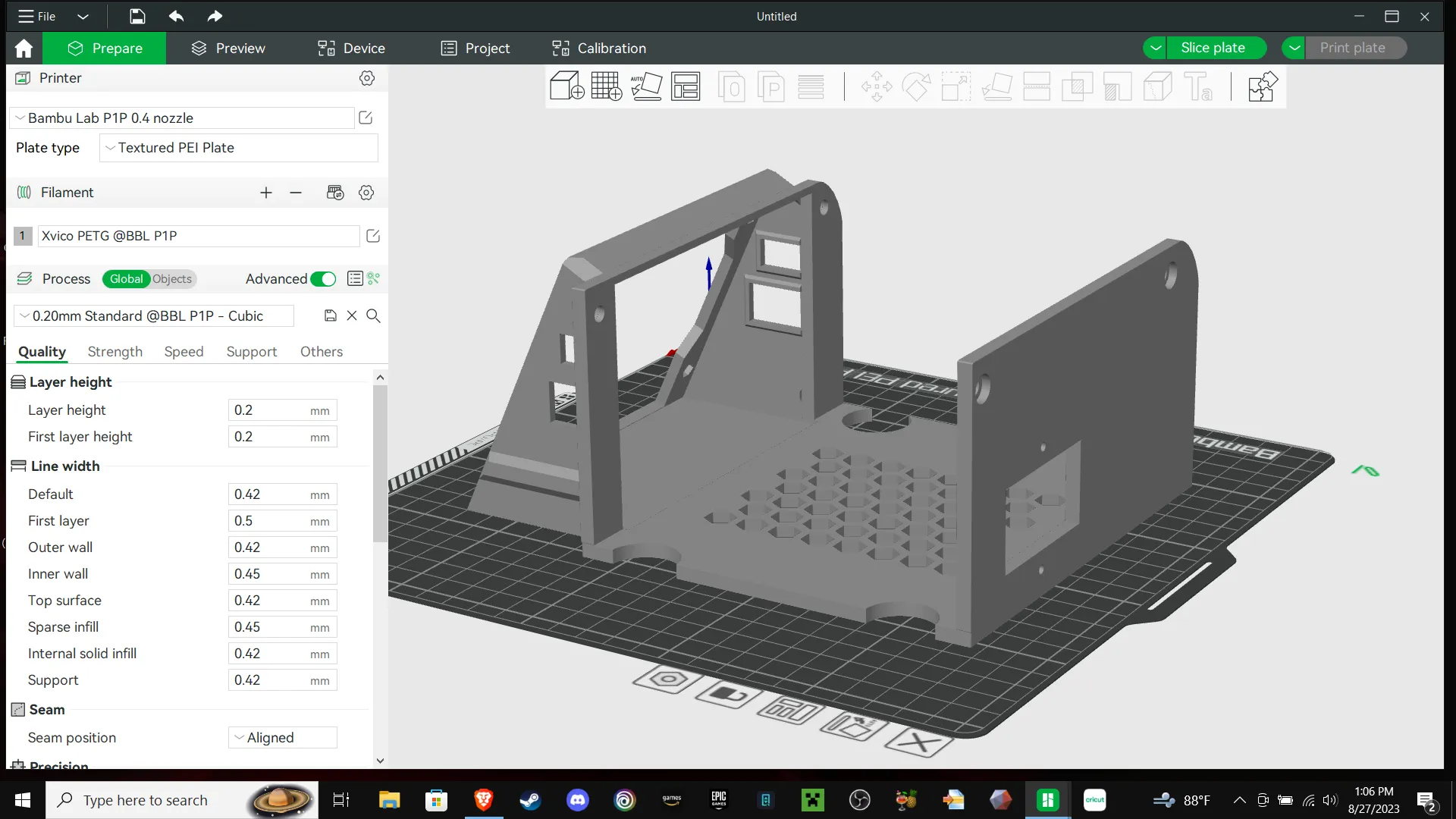Vỏ công tắc Recreator3D cho máy in Ender 3 V2