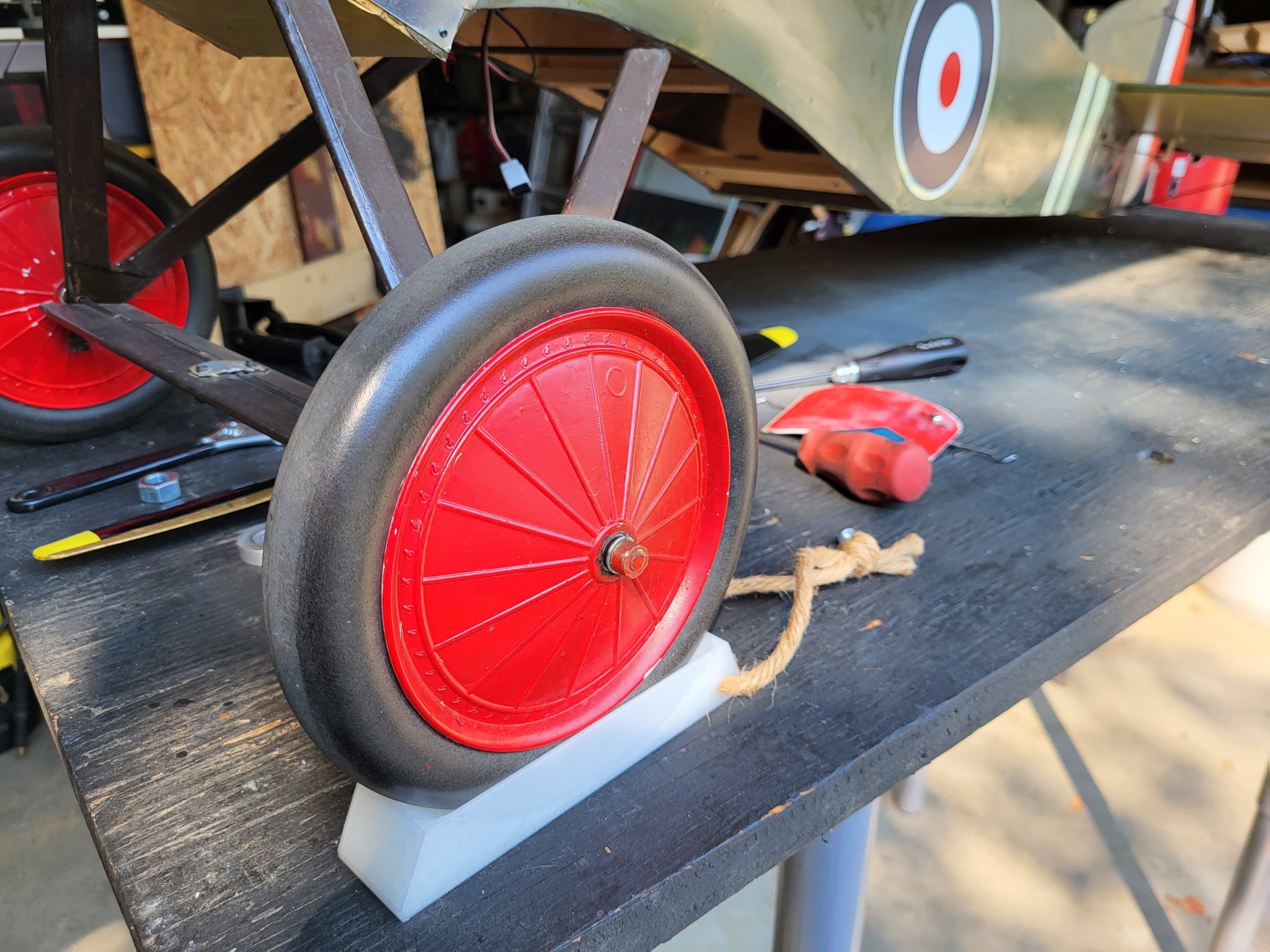 Khối bánh xe Sopwith Pup 7" cho mô hình Balsa USA