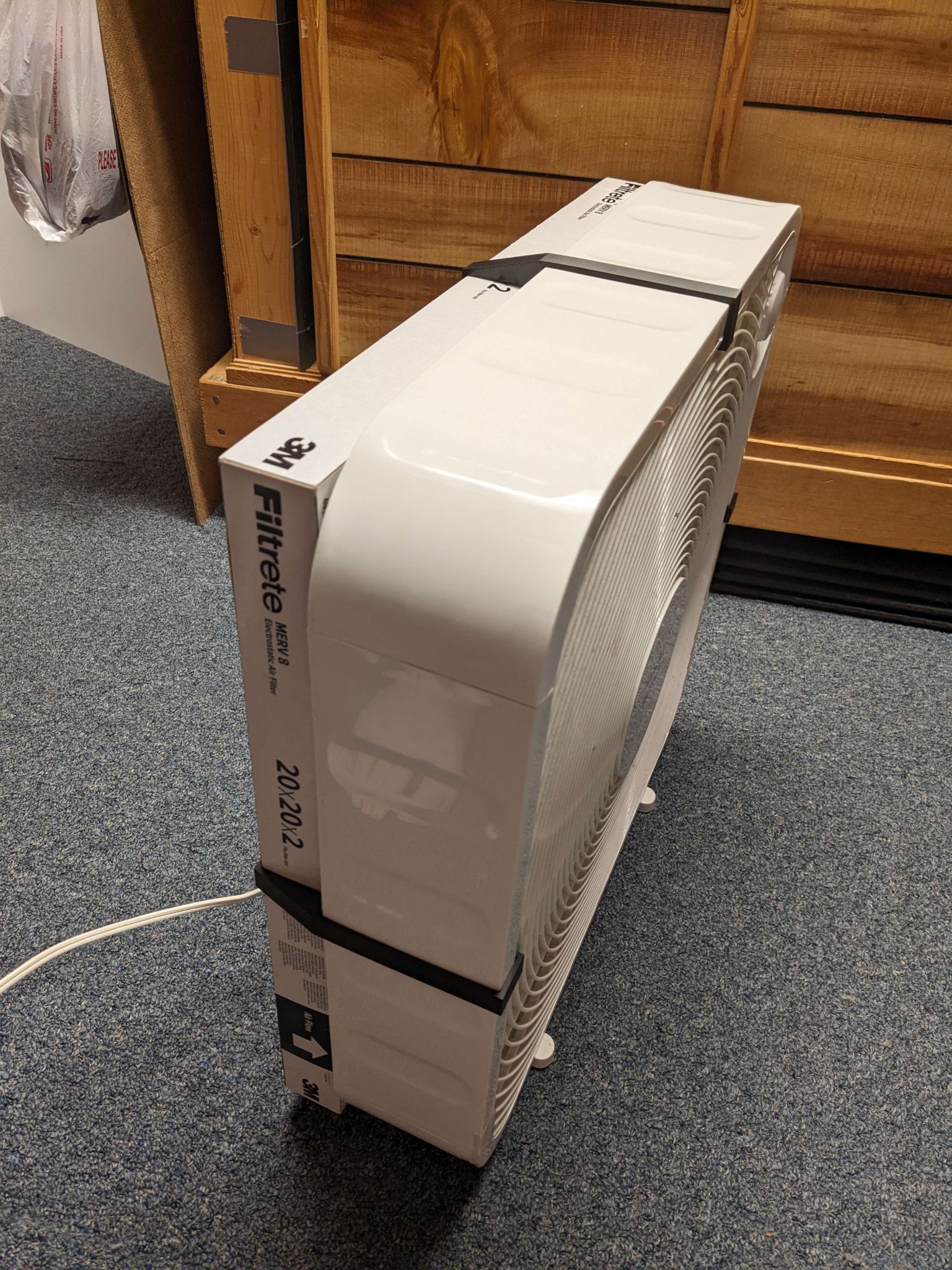 Giá đỡ bộ lọc 2 inch cho quạt hộp