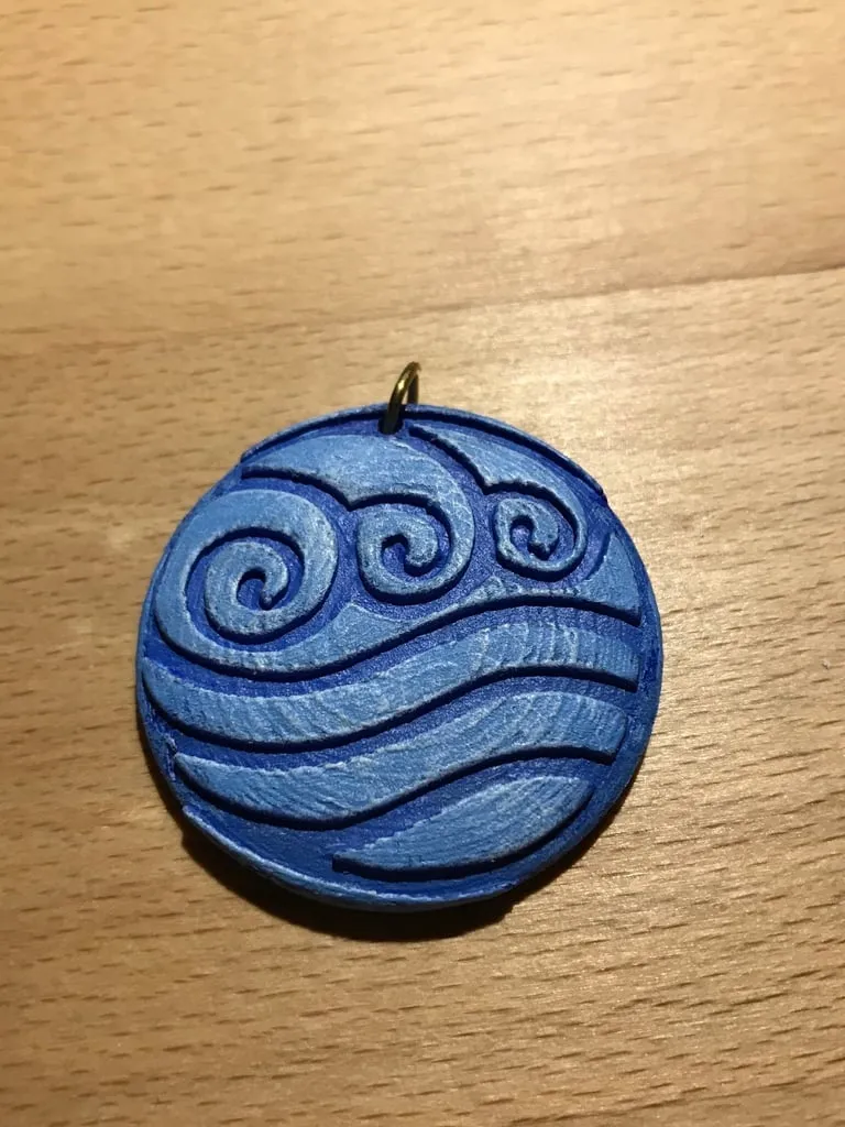 D pendant của Katara trong Avatar: The Last Airbender