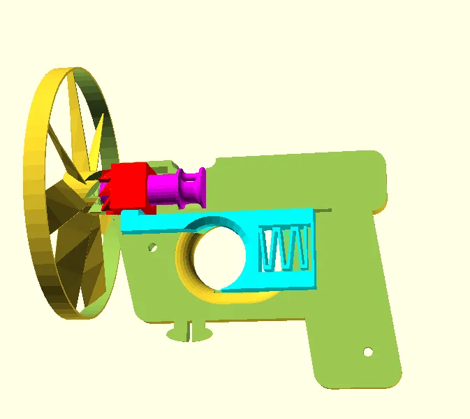 Súng phóng cánh quạt cho văn phòng và giải trí