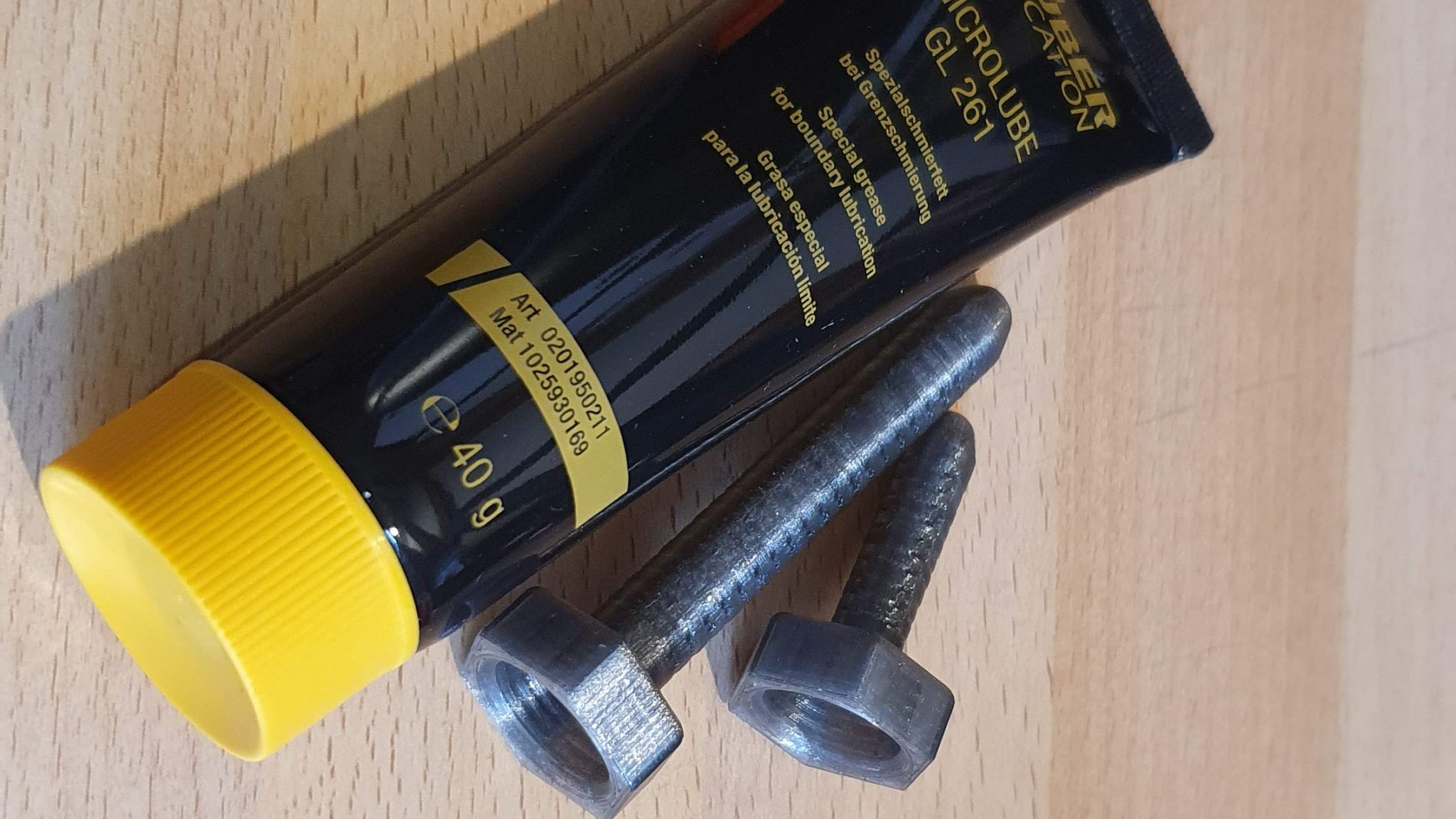 Bộ bôi trơn cho vòng bi LM8UU / LM10UU với Microlube GL 261