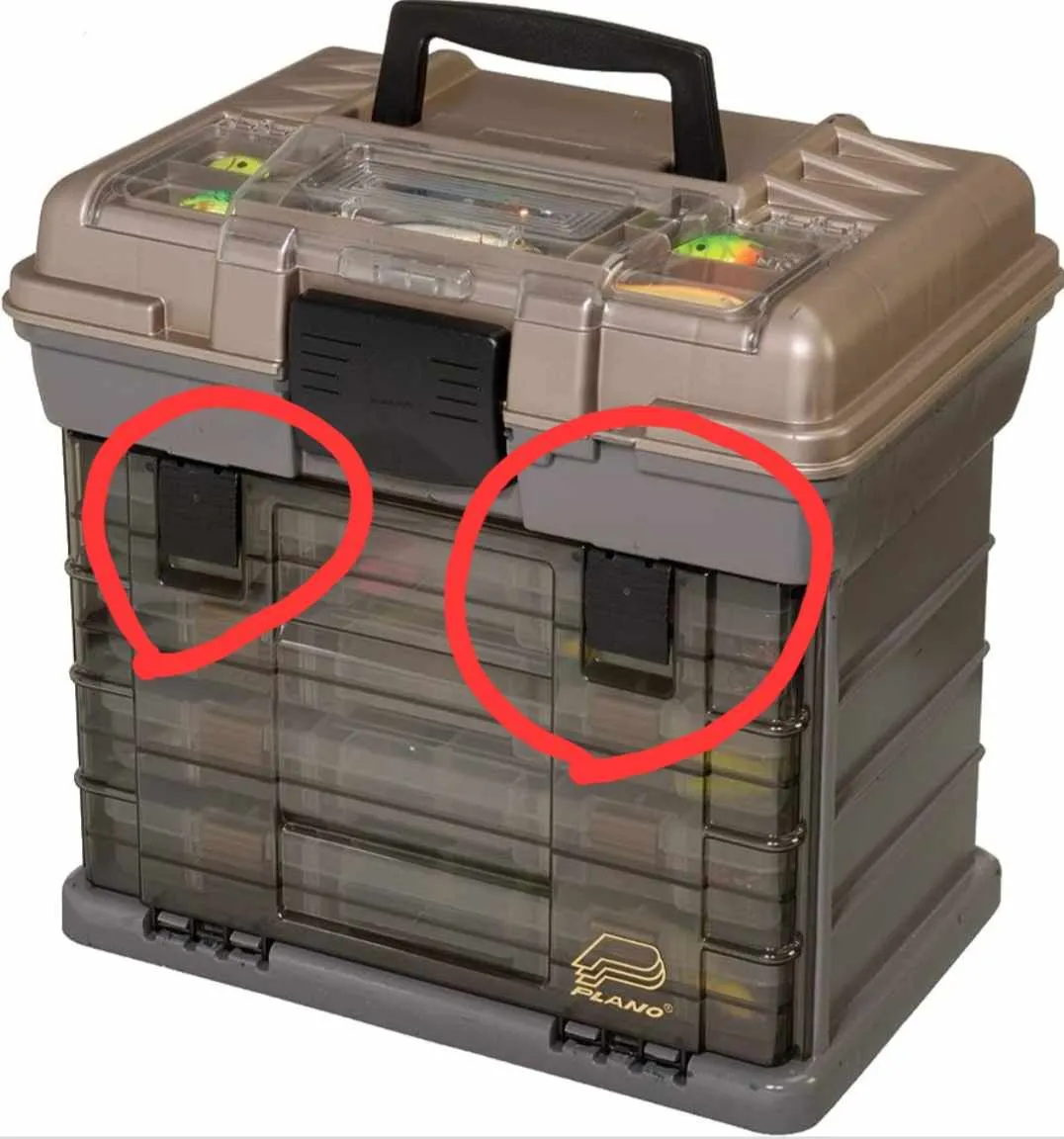 Hộp đựng đồ nghề Plano với clip chắc chắn