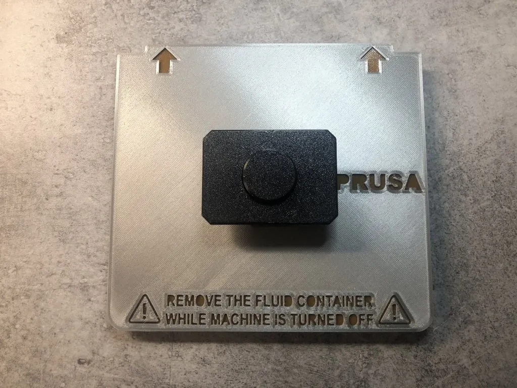 Nắp bồn Prusa CW1/CW1S tương tự như bản gốc bằng thép