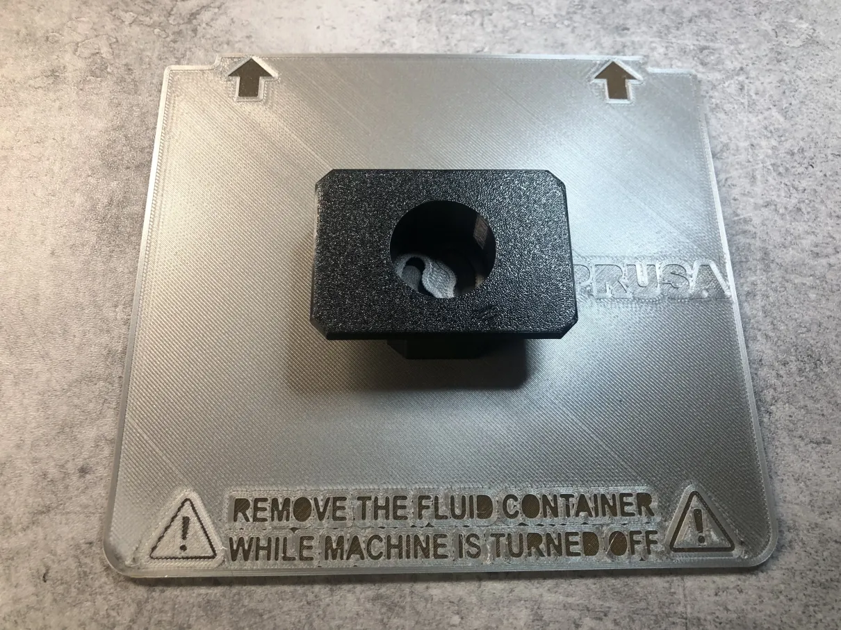 Nắp bồn Prusa CW1/CW1S tương tự như bản gốc bằng thép