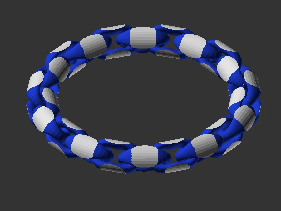 Vòng tay chuỗi hình torus