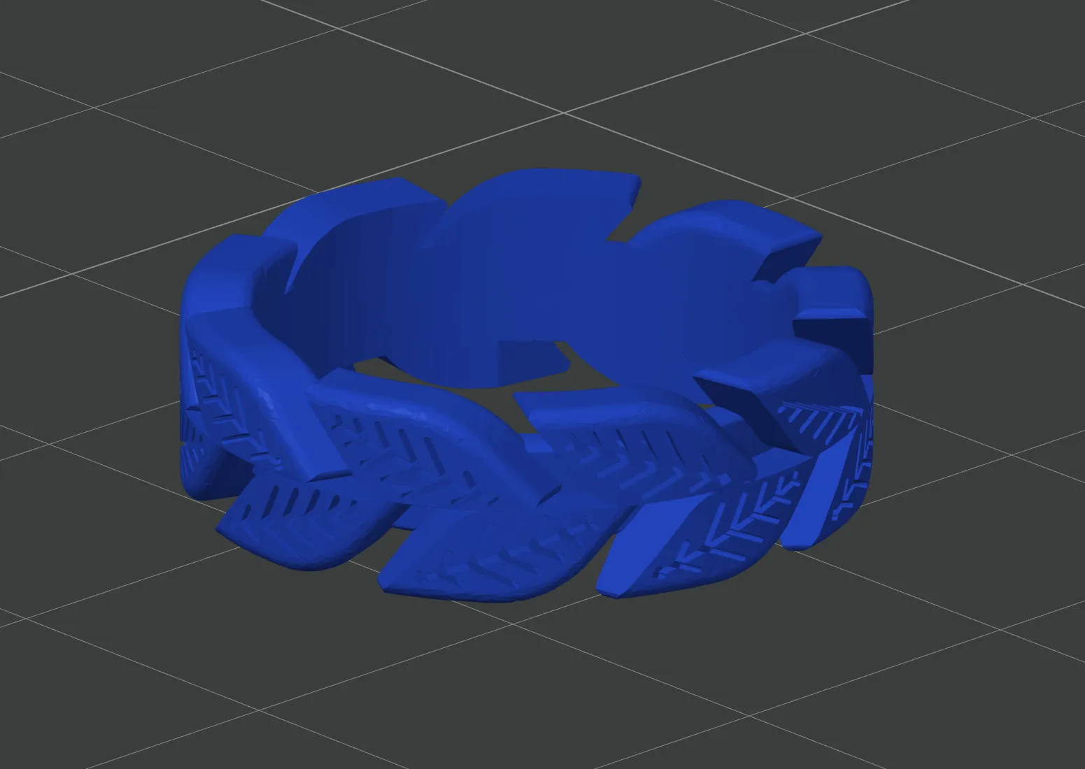 Nhẫn lá ổn định cho in PLA