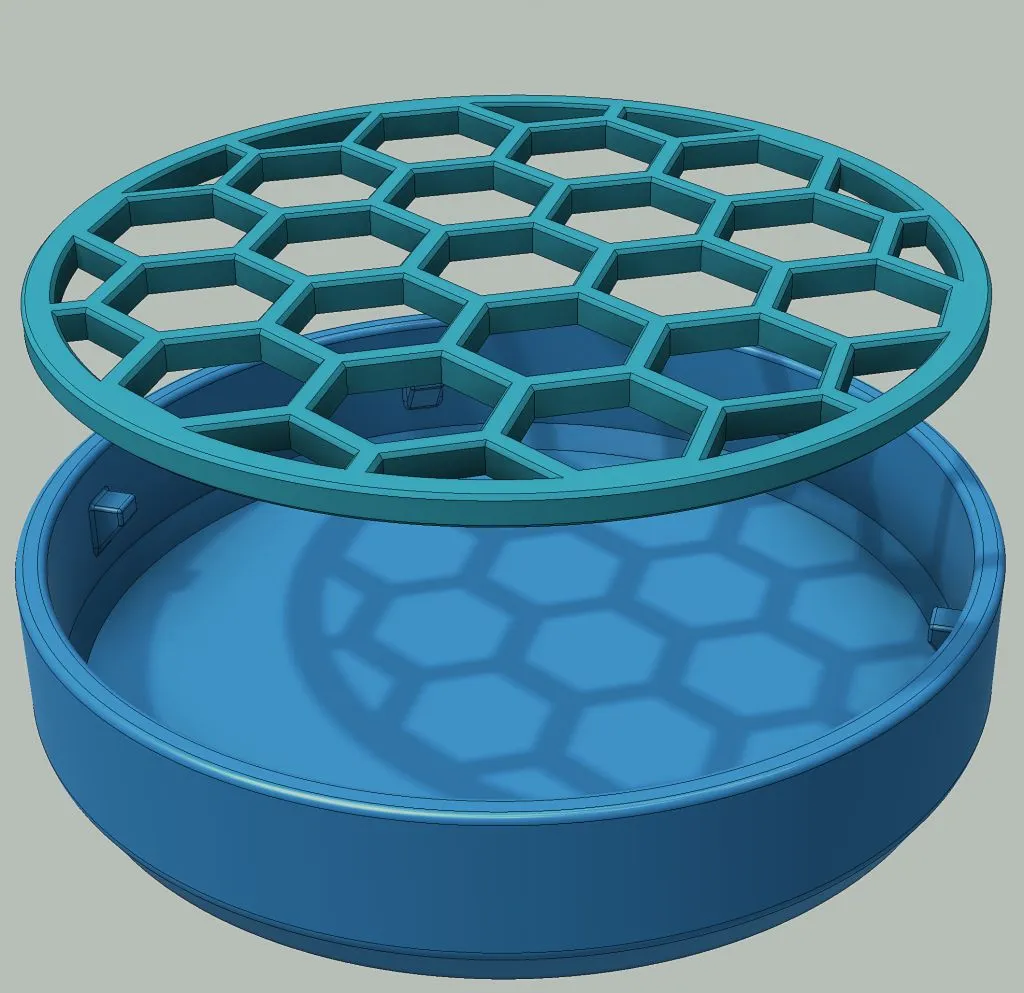 Đĩa xà phòng tròn Ø 90mm cho phòng tắm