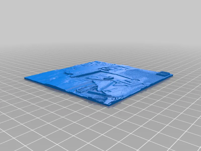 Mô hình in 3D bìa album Red (Phiên bản của Taylor)