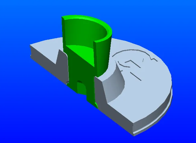 Bánh xe và trục tích hợp cho giá phơi đồ