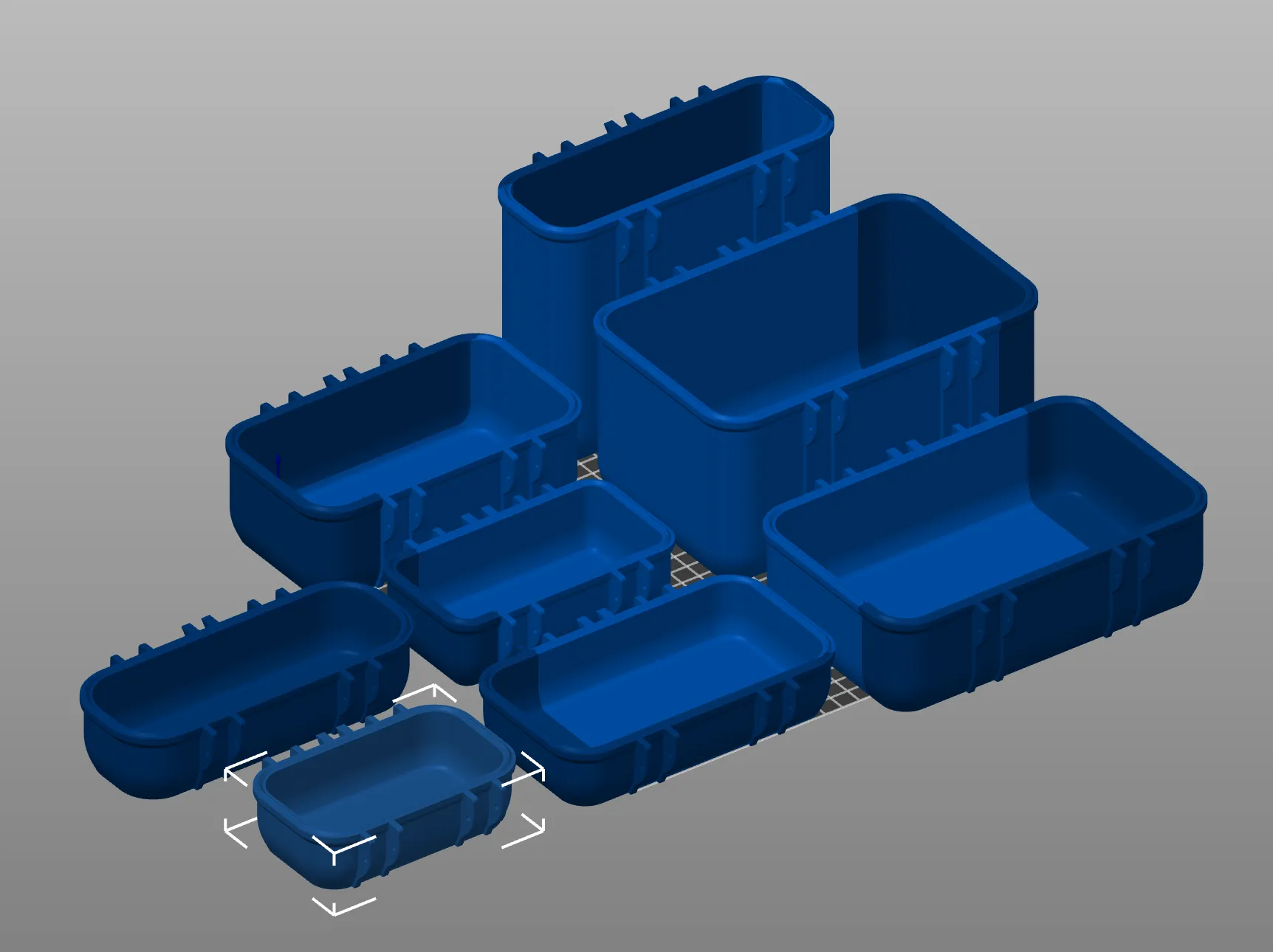 Hộp lưu trữ mạnh mẽ zx82net với khóa snap tiện lợi