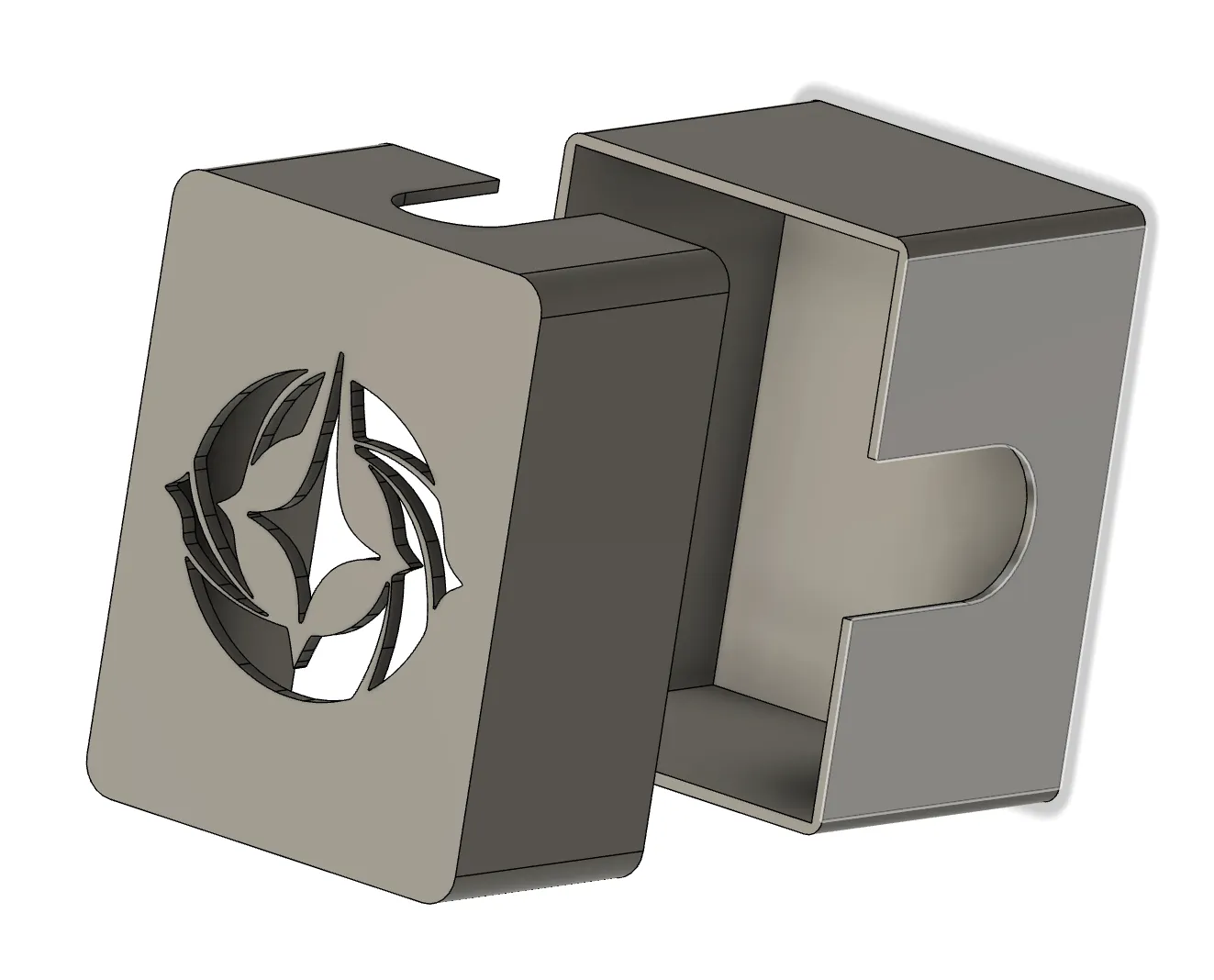 Hộp bài Lorcana Disney với thiết kế đơn giản và tiện lợi