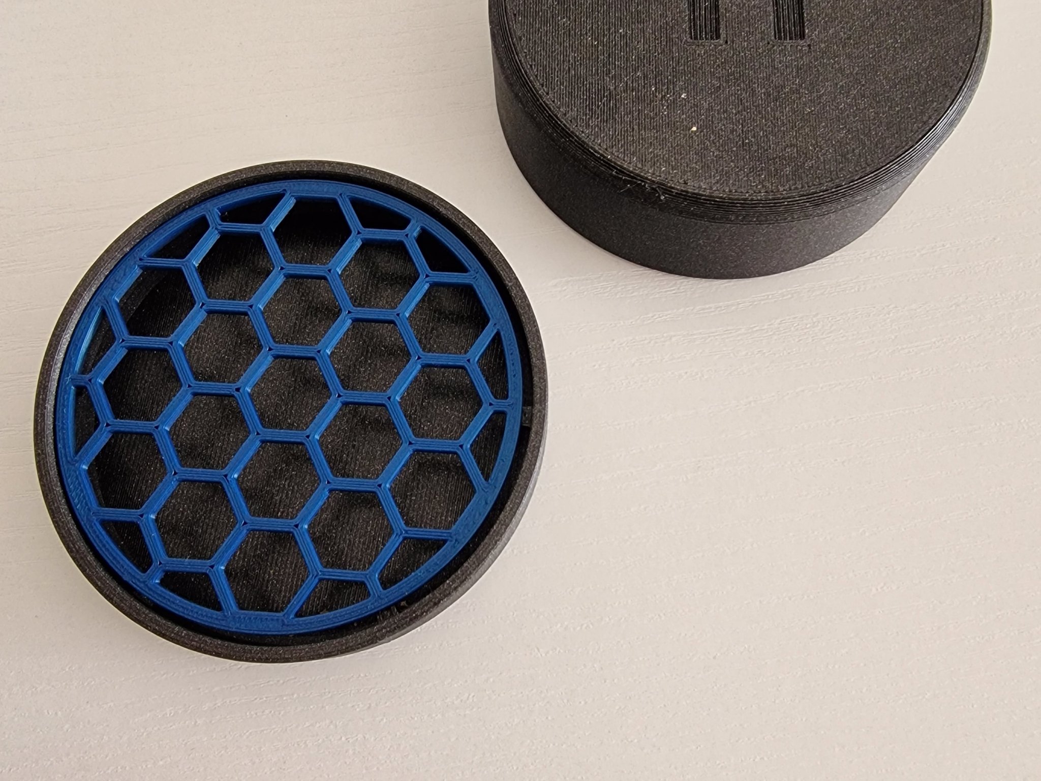 Đế xà phòng tròn với nắp đậy (Ø 100mm)