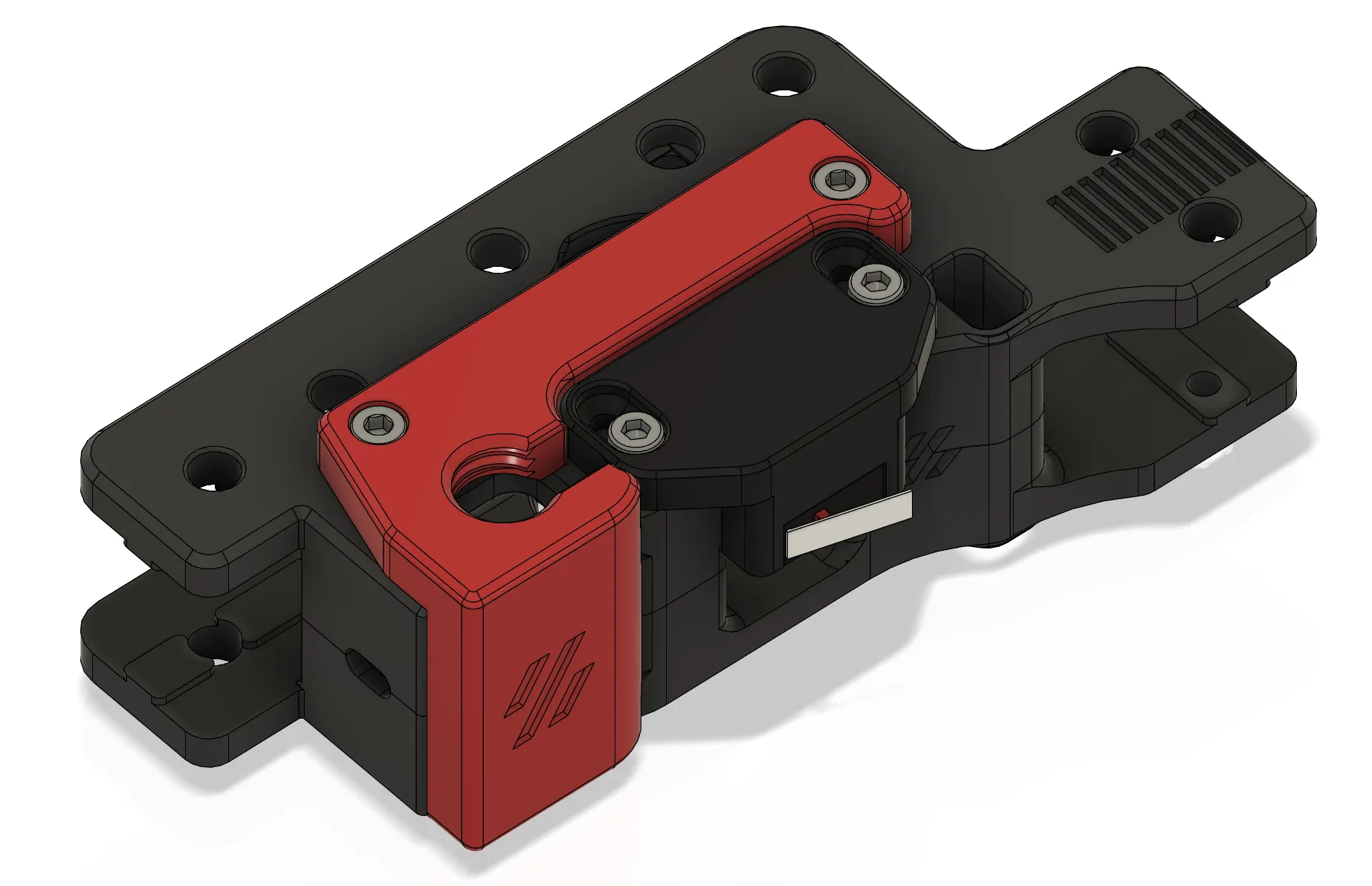 Giá đỡ umbilical M12 cho động cơ A Voron 2.4 với khe cáp