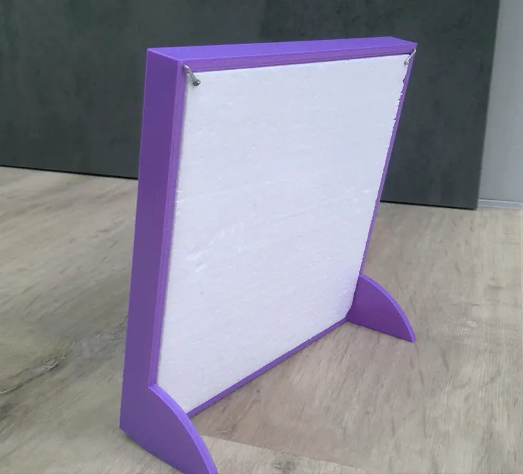 Khung hình trang trí bằng sequins 200mm x 200mm x 18.5mm