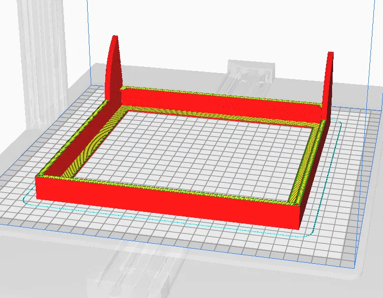 Khung hình trang trí bằng sequins 200mm x 200mm x 18.5mm