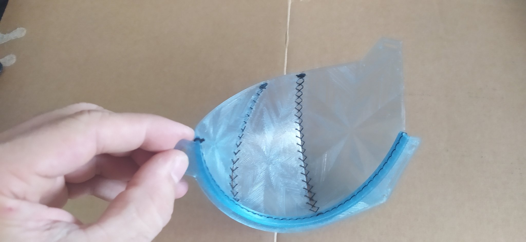 Áo ngực in 3D từ chất liệu dẻo linh hoạt