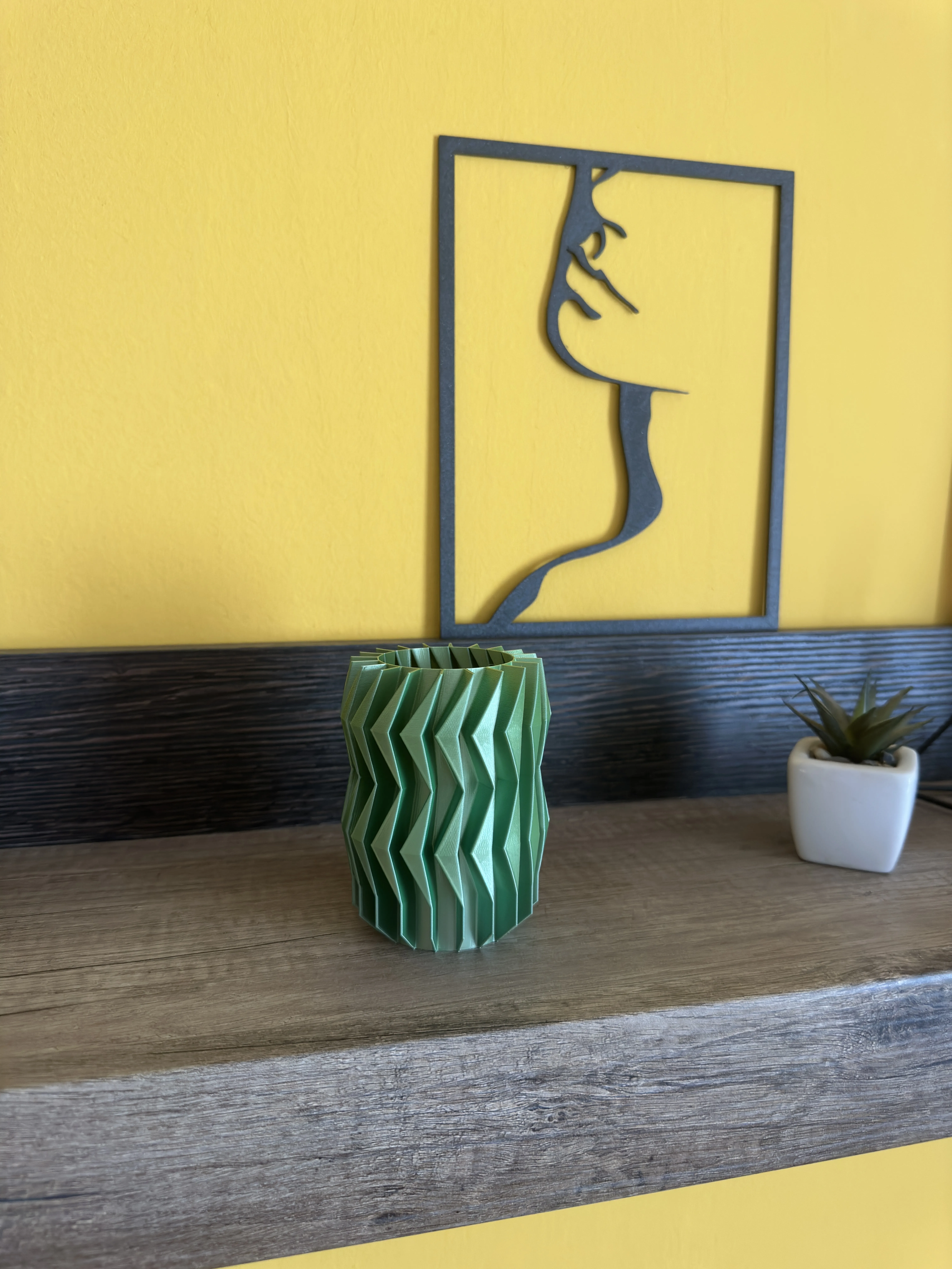 Bình hoa đơn giản cho chế độ in bình xoắn ốc