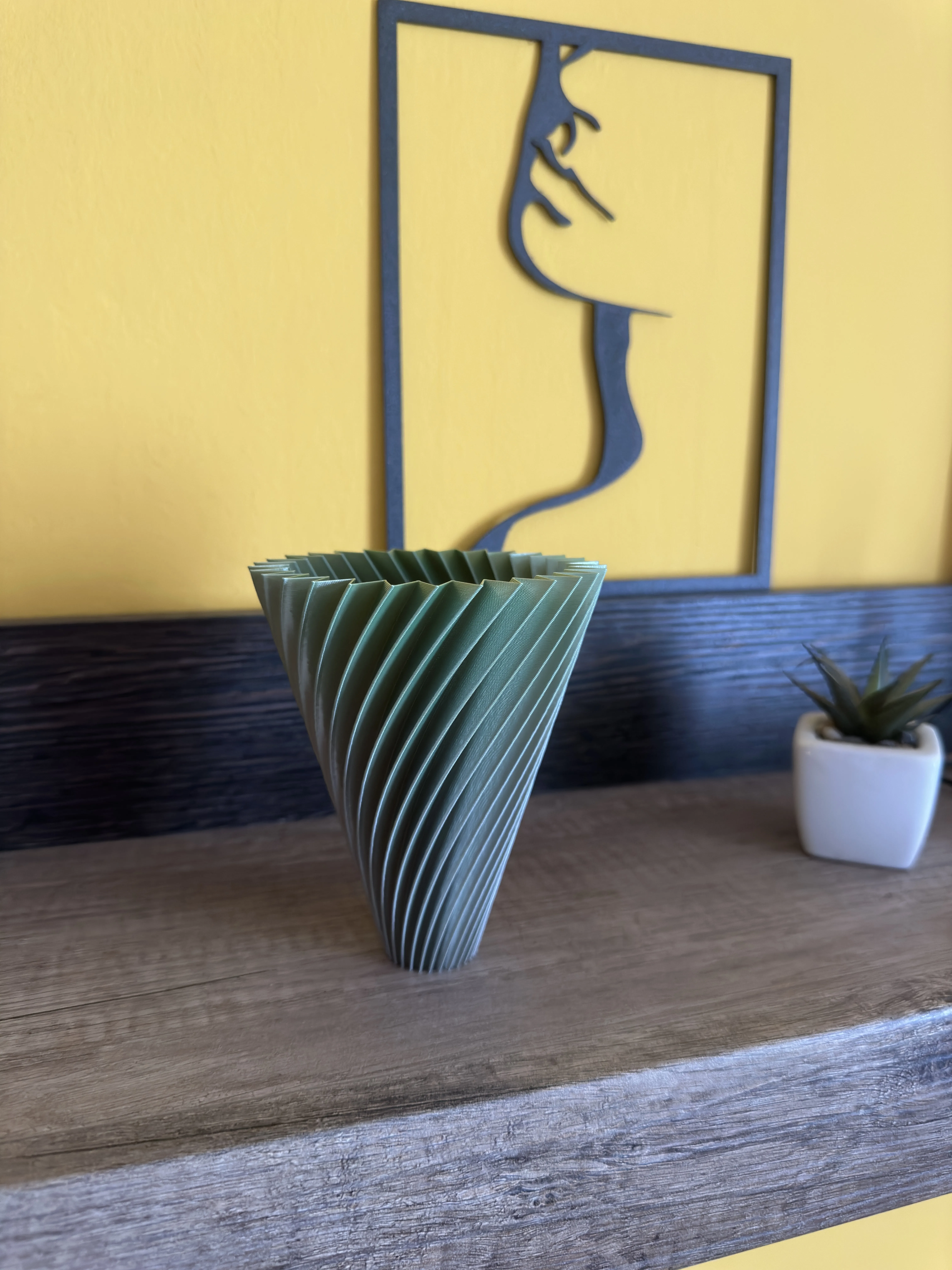 Bình hoa in 3D theo chế độ xoắn ốc