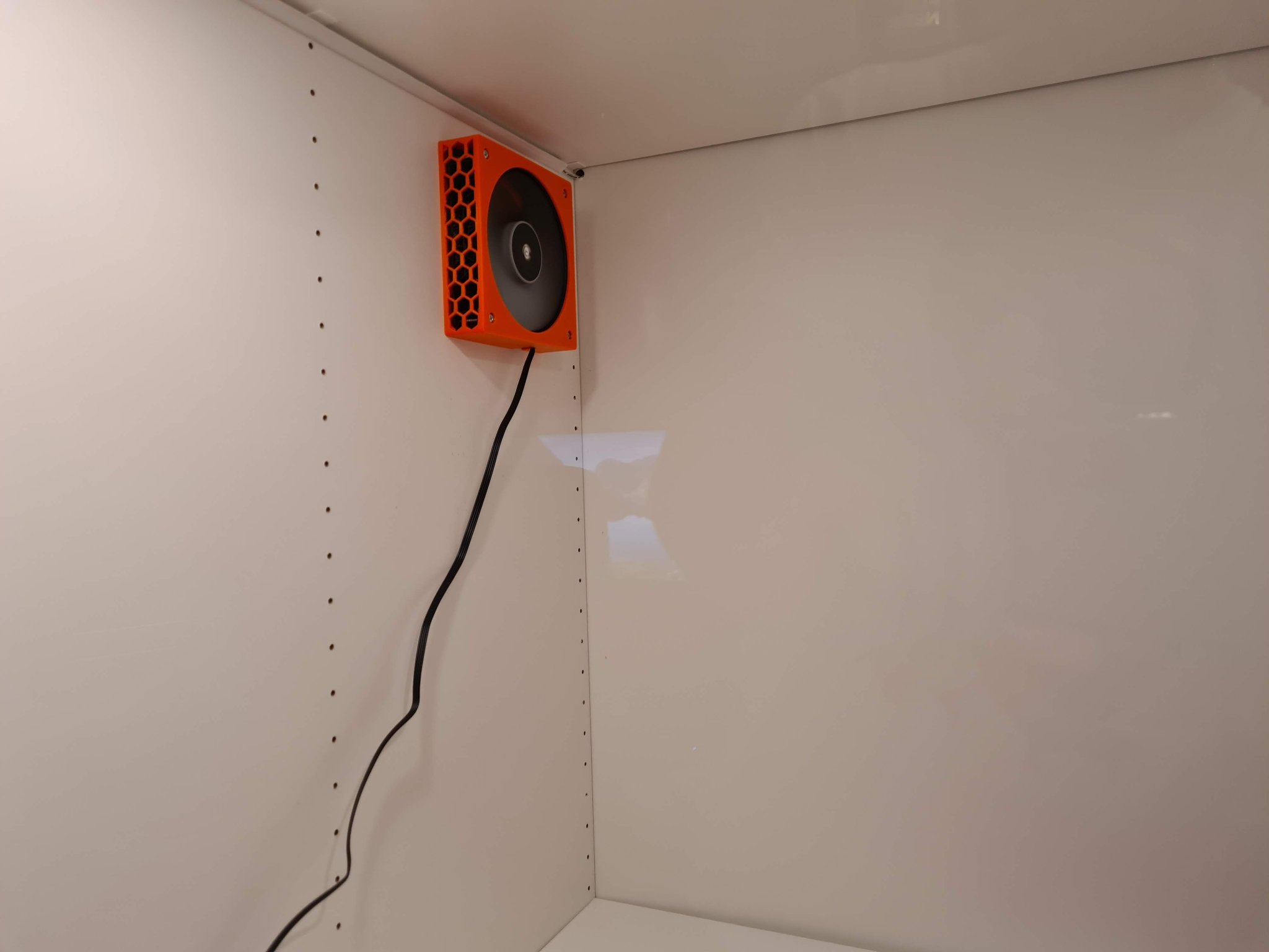 Quạt 120mm IKEA Platsa với bộ lọc cho hộp máy in