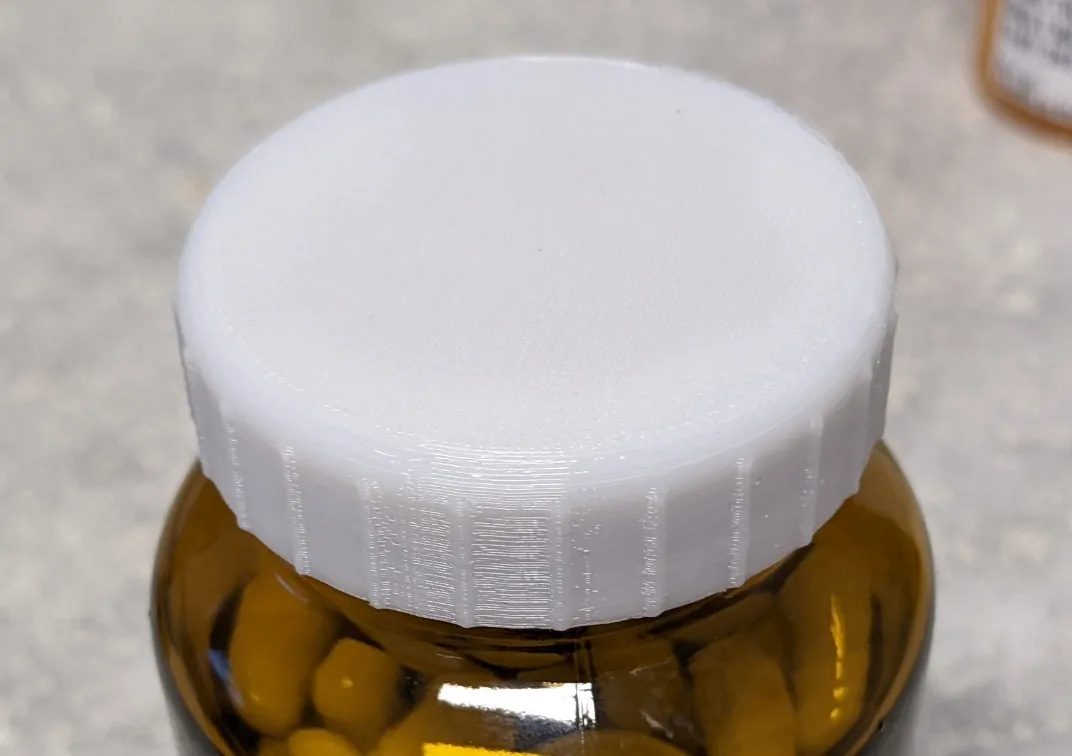 Nắp chai và nắp lọ có thể điều chỉnh cho nhiều kích thước
