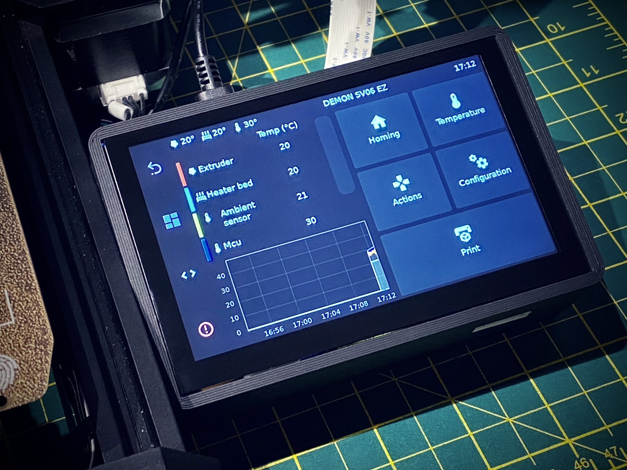 Giá đỡ màn hình cảm ứng BTT TFT50 V2.1 cho SV06, SV06 Plus & SV01 Pro