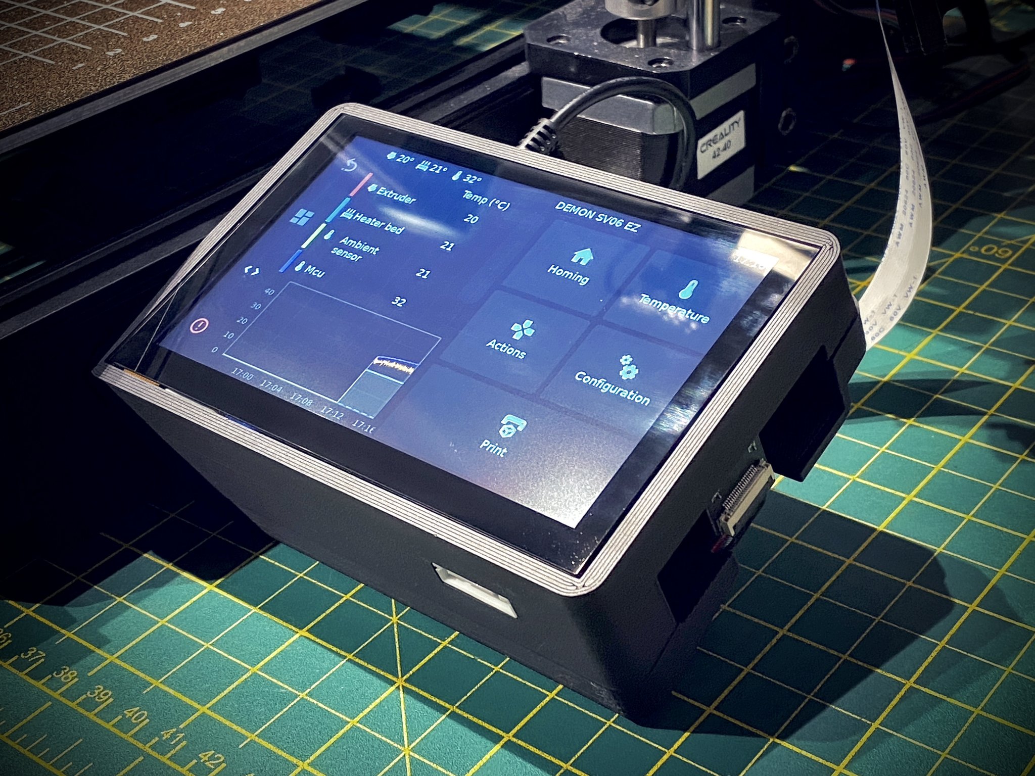 Giá đỡ màn hình cảm ứng BTT TFT50 V2.1 cho SV06, SV06 Plus & SV01 Pro