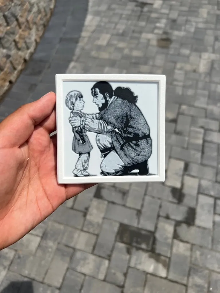 Thors "Bạn không có kẻ thù" - Vinland Saga - in bằng HueForge