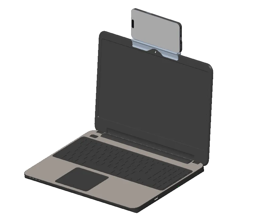 Giá đỡ điện thoại cho màn hình laptop