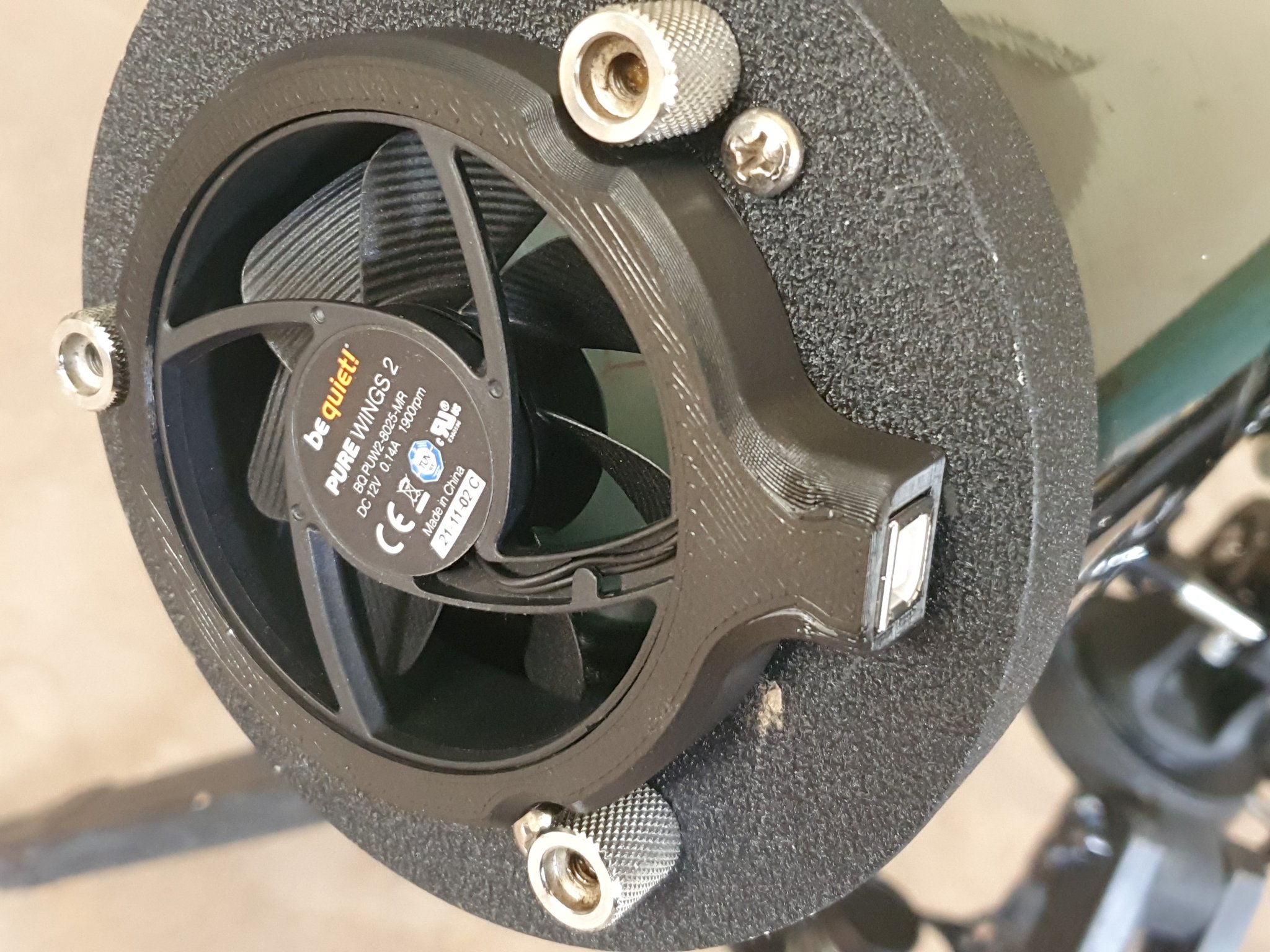 Bộ chuyển đổi quạt cho kính thiên văn 114 mm Dörr Danubia Saturn 45