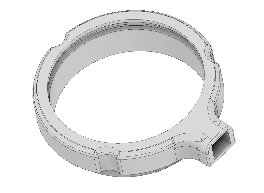 Bộ chuyển đổi quạt cho kính thiên văn 114 mm Dörr Danubia Saturn 45